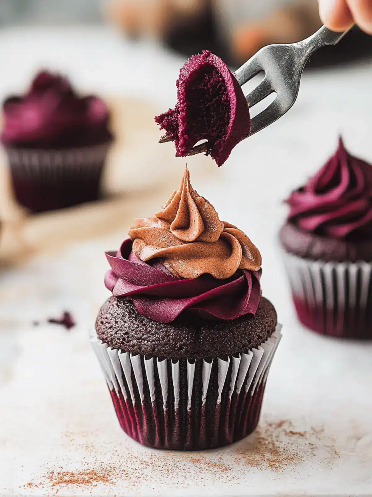 Decadent Chocolate Beetroot Cupcakes for Guilt-Free Indulgence 4 Chocolate Beetroot Cupcakes
