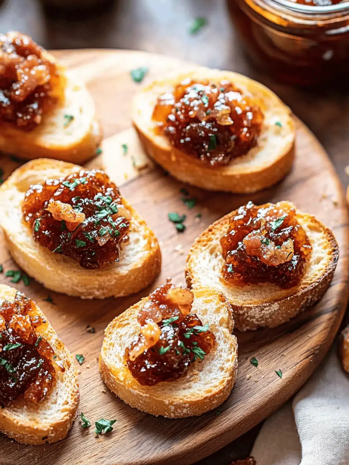 Bourbon Bacon Jam Crostini: Elevate Your Entertaining Game 3 Bourbon Bacon Jam Crostini