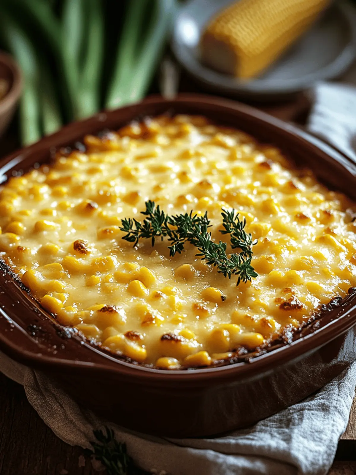 Delicious Honey-Glazed Corn Casserole for Cozy Gatherings 4 Honey-Glazed Corn Casserole