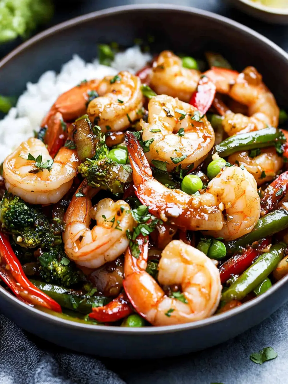 Deliciously Healthy Garlic Shrimp Stir Fry in 30 Minutes! 5 Healthy Garlic Shrimp Stir Fry