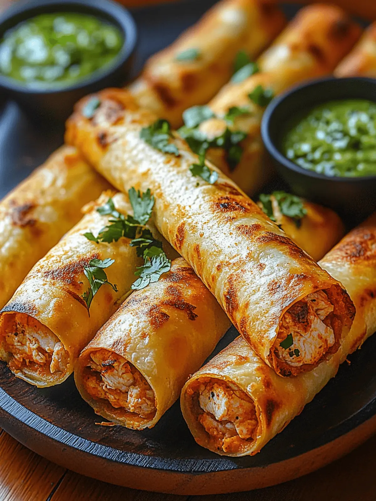 Crunchy Oven-Baked Chicken Taquitos That Steal the Show 3 Crunchy Oven-Baked Chicken Taquitos
