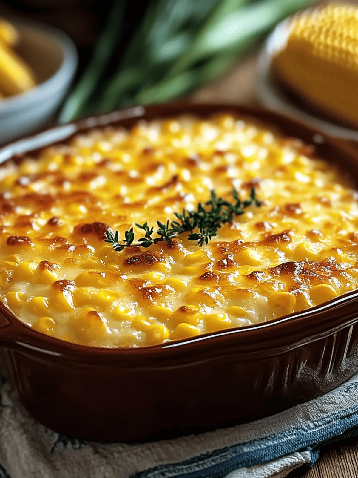 Delicious Honey-Glazed Corn Casserole for Cozy Gatherings 3 Honey-Glazed Corn Casserole