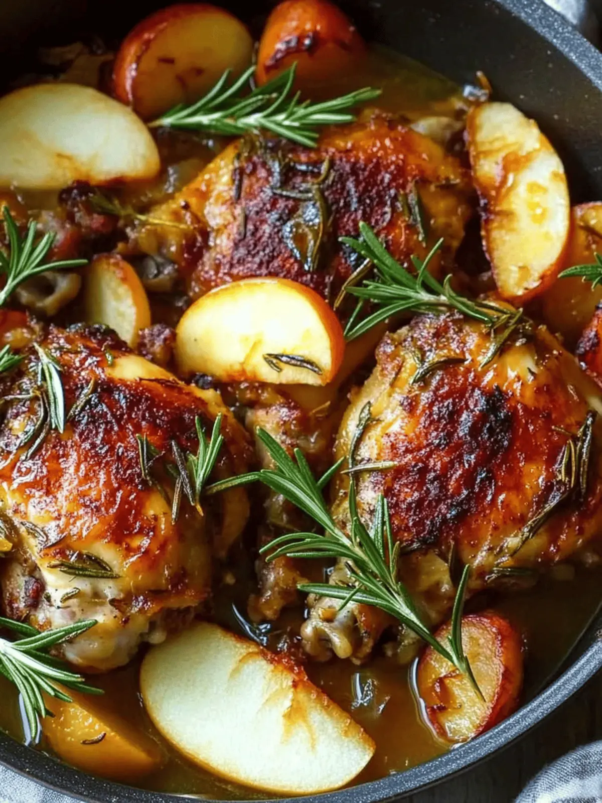 Savory Rosemary Apple Cider Chicken for Cozy Autumn Nights 5 Rosemary Apple Cider Chicken