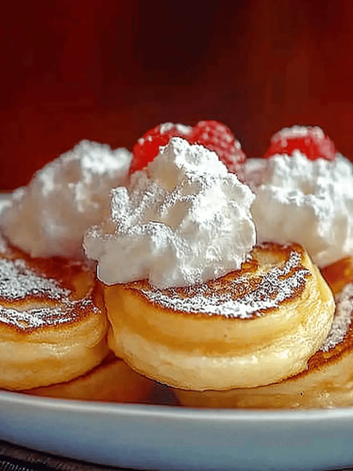 Irresistible Mini German Pancakes: Fluffy Bites of Joy 5 Mini German Pancakes