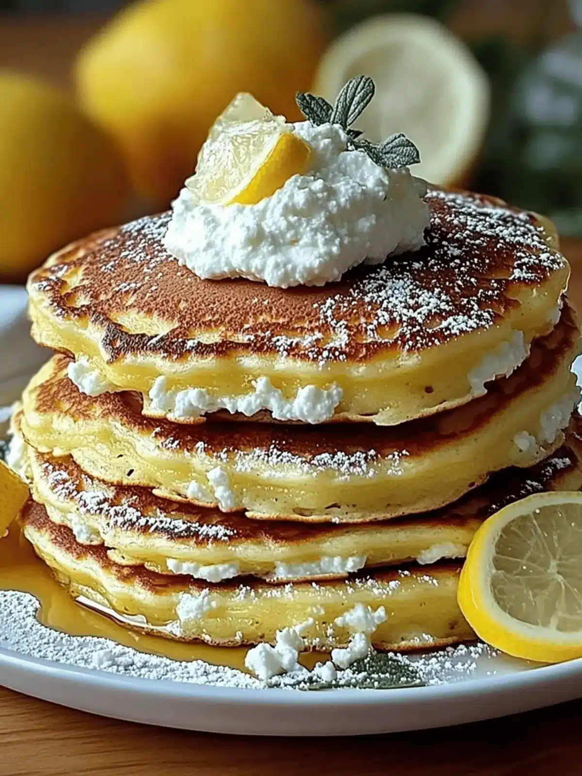 Lemon Ricotta Pancakes: Your New Fluffy Breakfast Obsession 3 Lemon Ricotta Pancakes