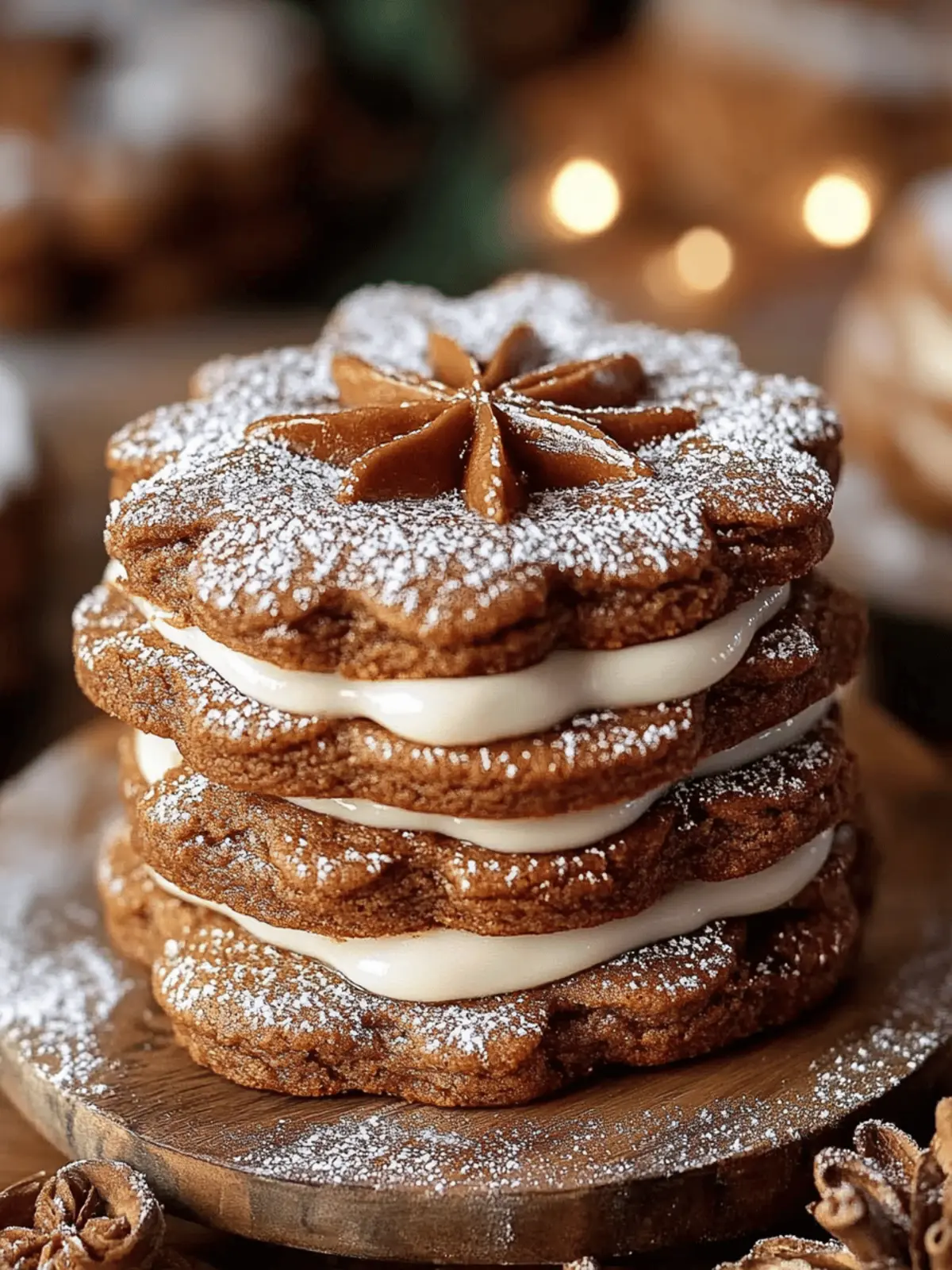 Gingerbread Cheesecake Cookies That Will Brighten Your Holidays 4 Gingerbread Cheesecake Cookies