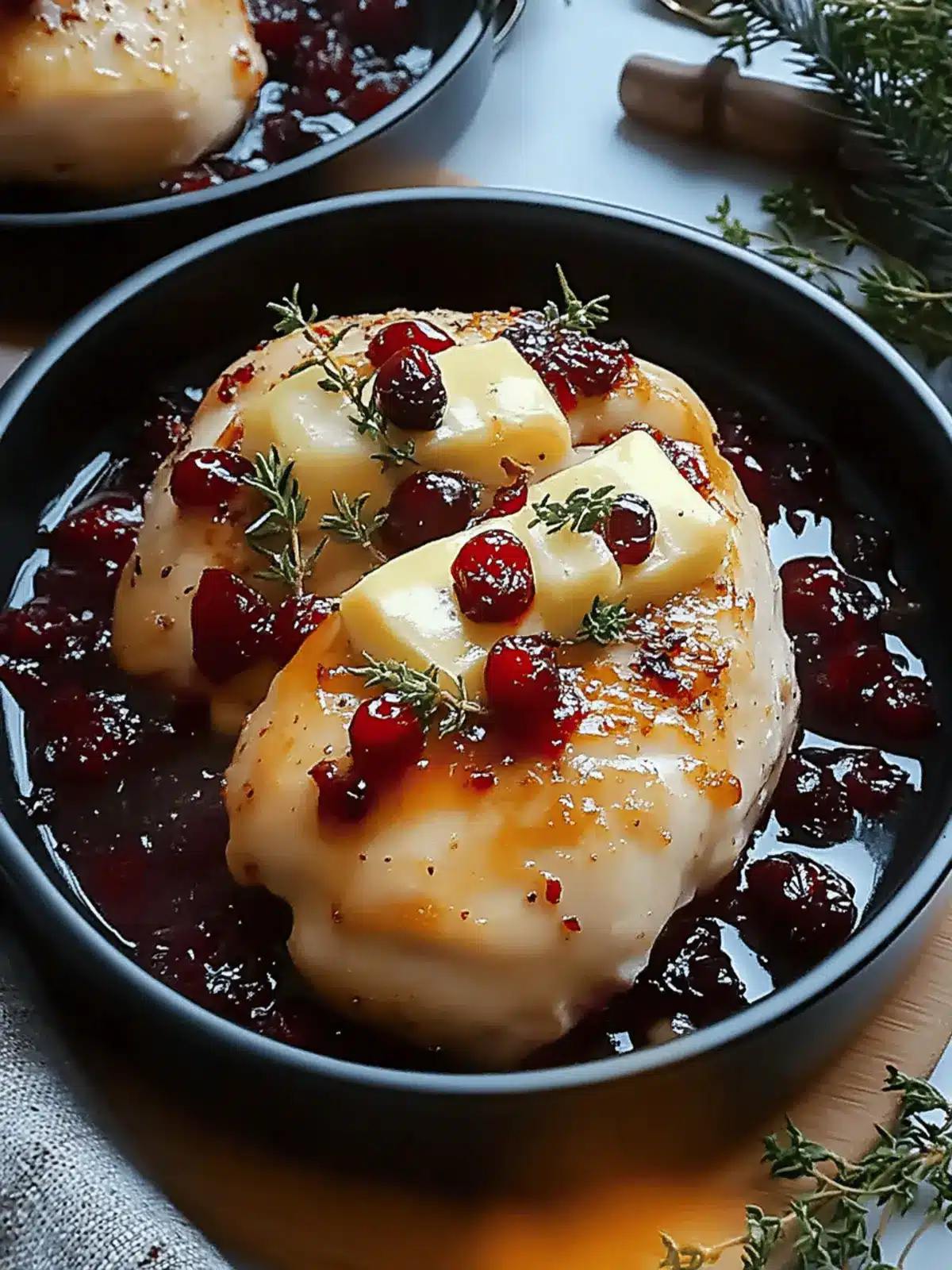 Cranberry Brie Stuffed Chicken for a Cozy Dinner Delight 4 Cranberry Brie Stuffed Chicken