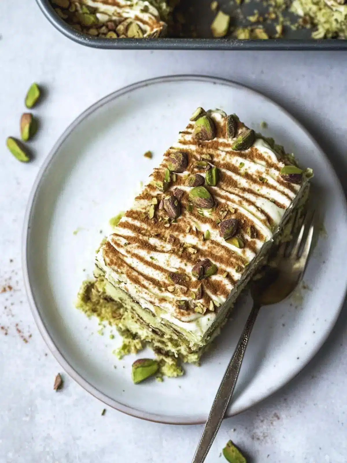 Delicious Pistachio Tiramisu: A No-Bake Treat You'll Love 5 Pistachio Tiramisu