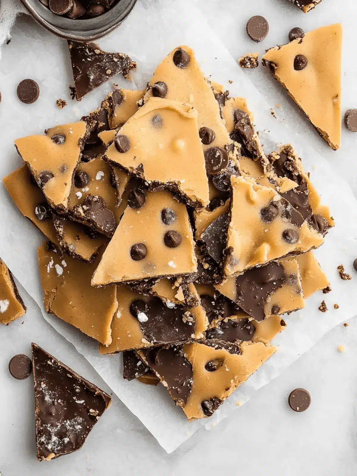 Delicious Healthy Cookie Dough Bark for Guilt-Free Snacking 3 Healthy Cookie Dough Bark