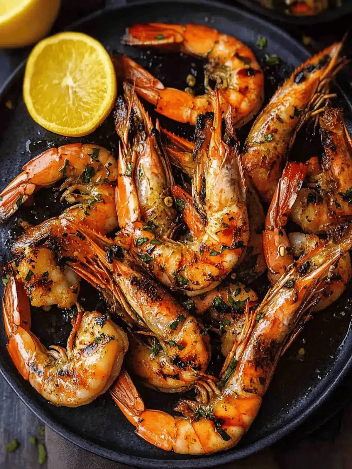 Savor Grilled Prawns with Garlic Butter Sauce Perfection 5 Grilled Prawns with Garlic Butter Sauce