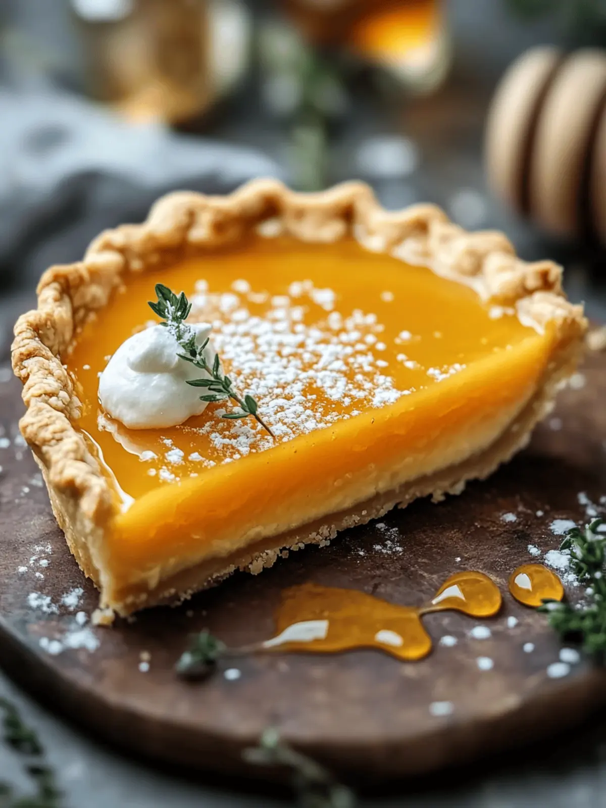 Indulge in Salted Whiskey Honey Pie for Ultimate Comfort 5 Salted Whiskey Honey Pie