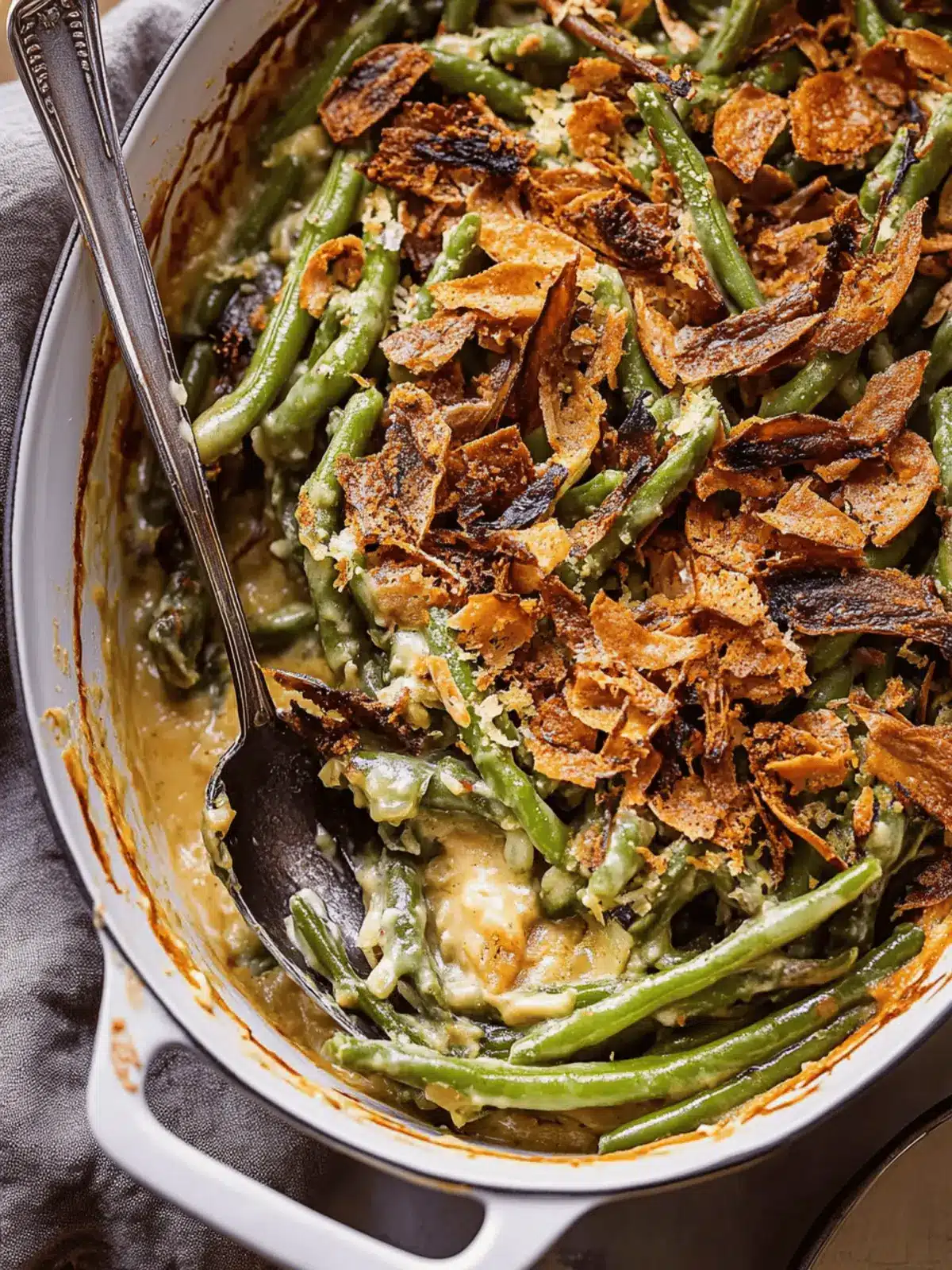 Homemade Green Bean Casserole: The Ultimate Comfort Recipe 2 Homemade Green Bean Casserole