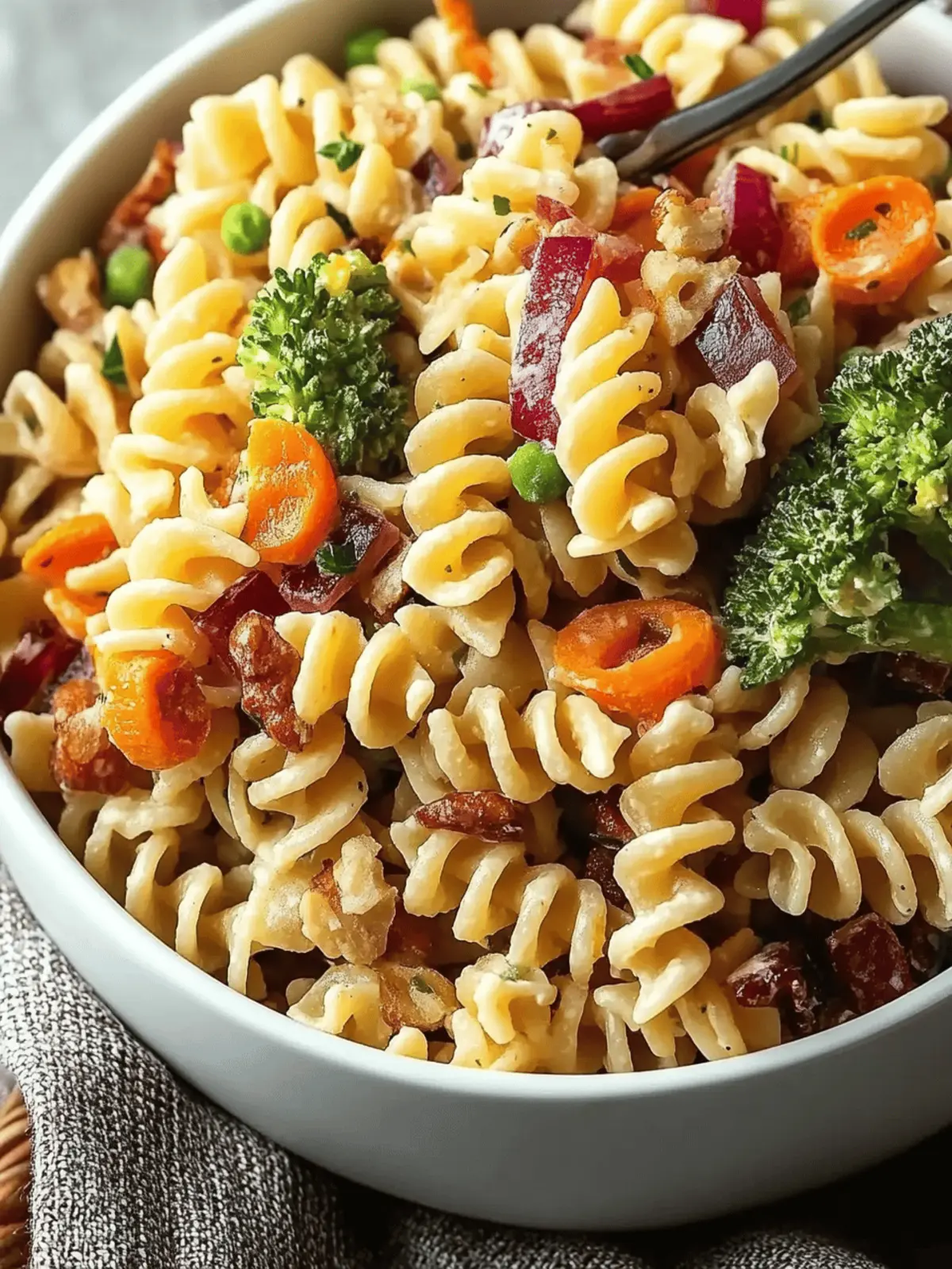 Fall Pasta Salad with Maple Vinaigrette for a Cozy Feast 4 Fall Pasta Salad