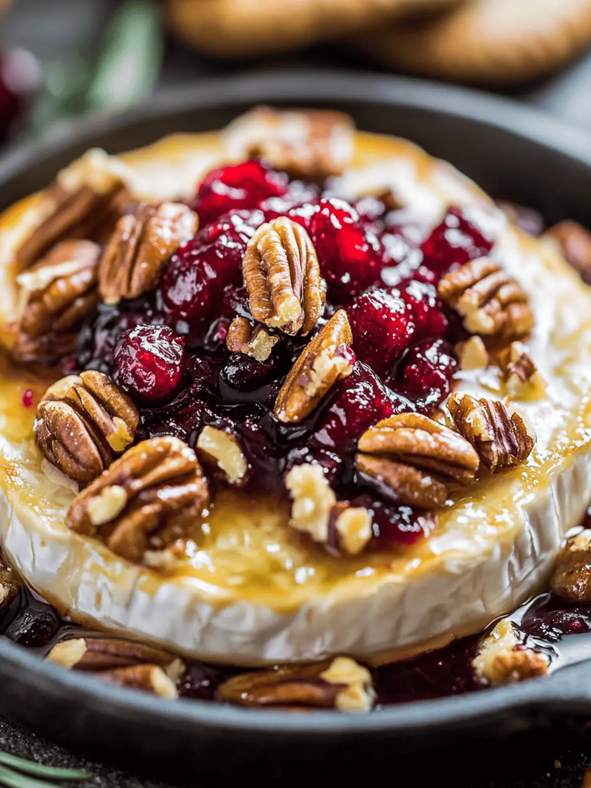 Cranberry Pecan Baked Brie: Elevate Your Appetizer Game 4 Cranberry Pecan Baked Brie