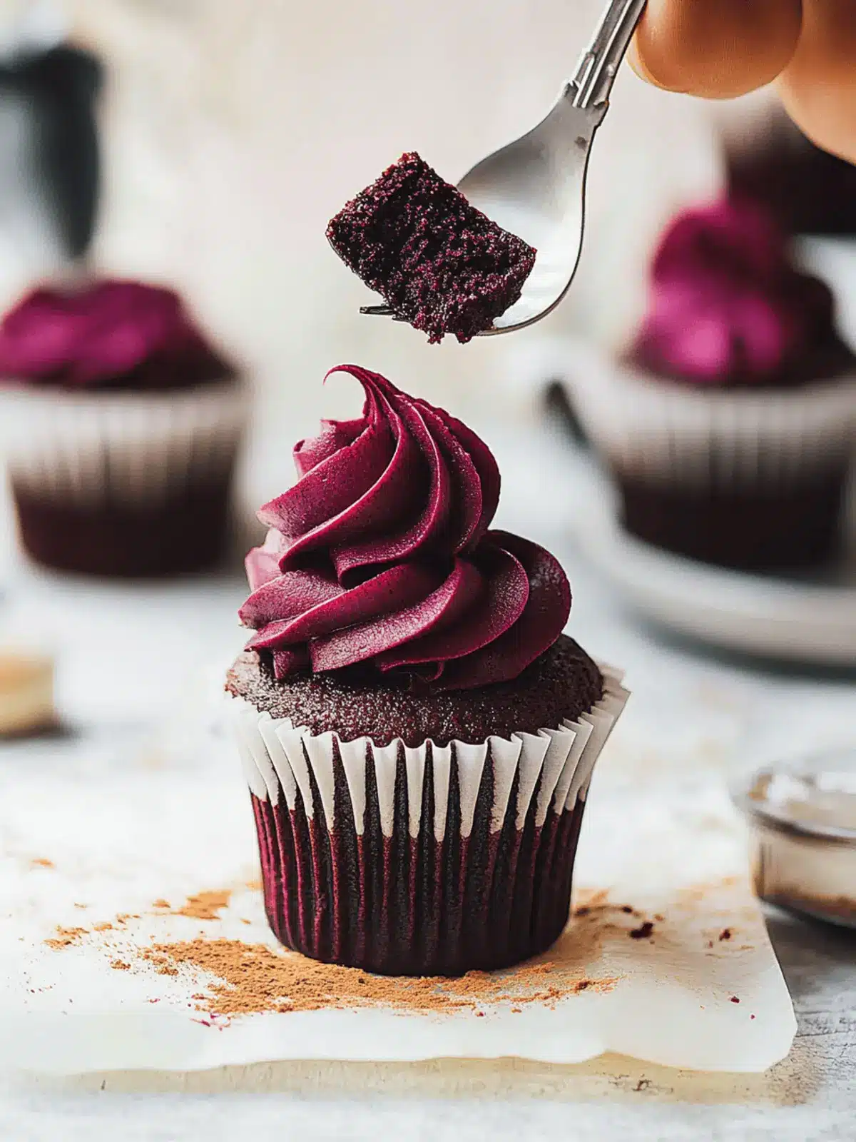 Decadent Chocolate Beetroot Cupcakes for Guilt-Free Indulgence 2 Chocolate Beetroot Cupcakes