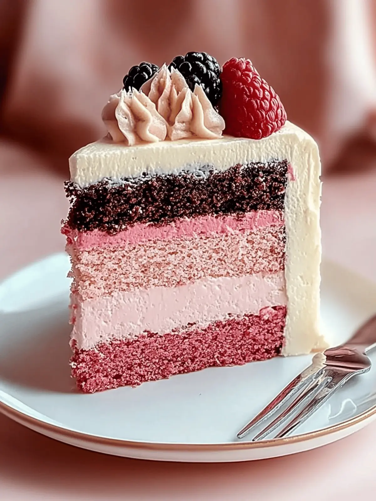 Layered Neapolitan Cake: Your Sweet Twist on a Classic Treat 5 Layered Neapolitan Cake