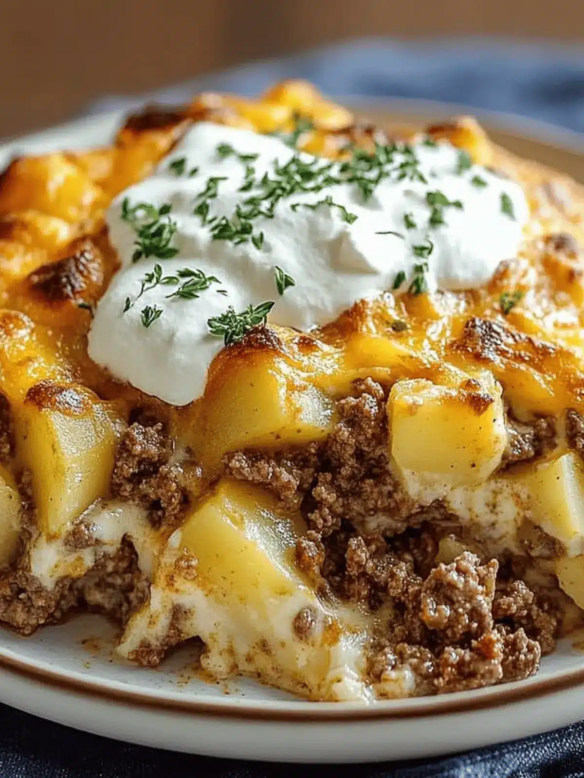 Ground Beef and Potatoes Casserole for Ultimate Comfort Food 4 Ground Beef and Potatoes Casserole