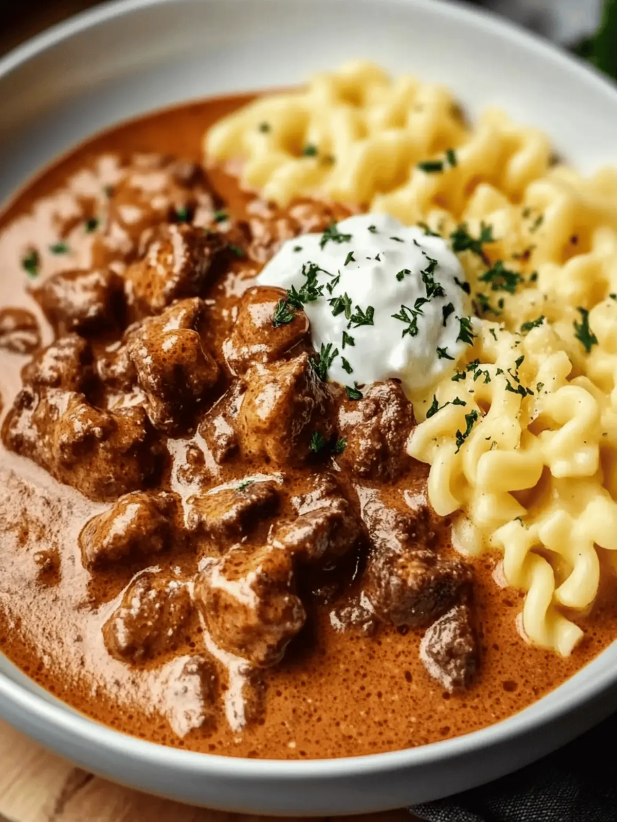 Creamy German Goulash: Your New Favorite Cozy Dinner Delight 2 Creamy German Goulash