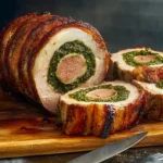 Savor This Pork Loin Stuffed with Pesto and Prosciutto Delight 6 Pork Loin Stuffed with Pesto and Prosciutto