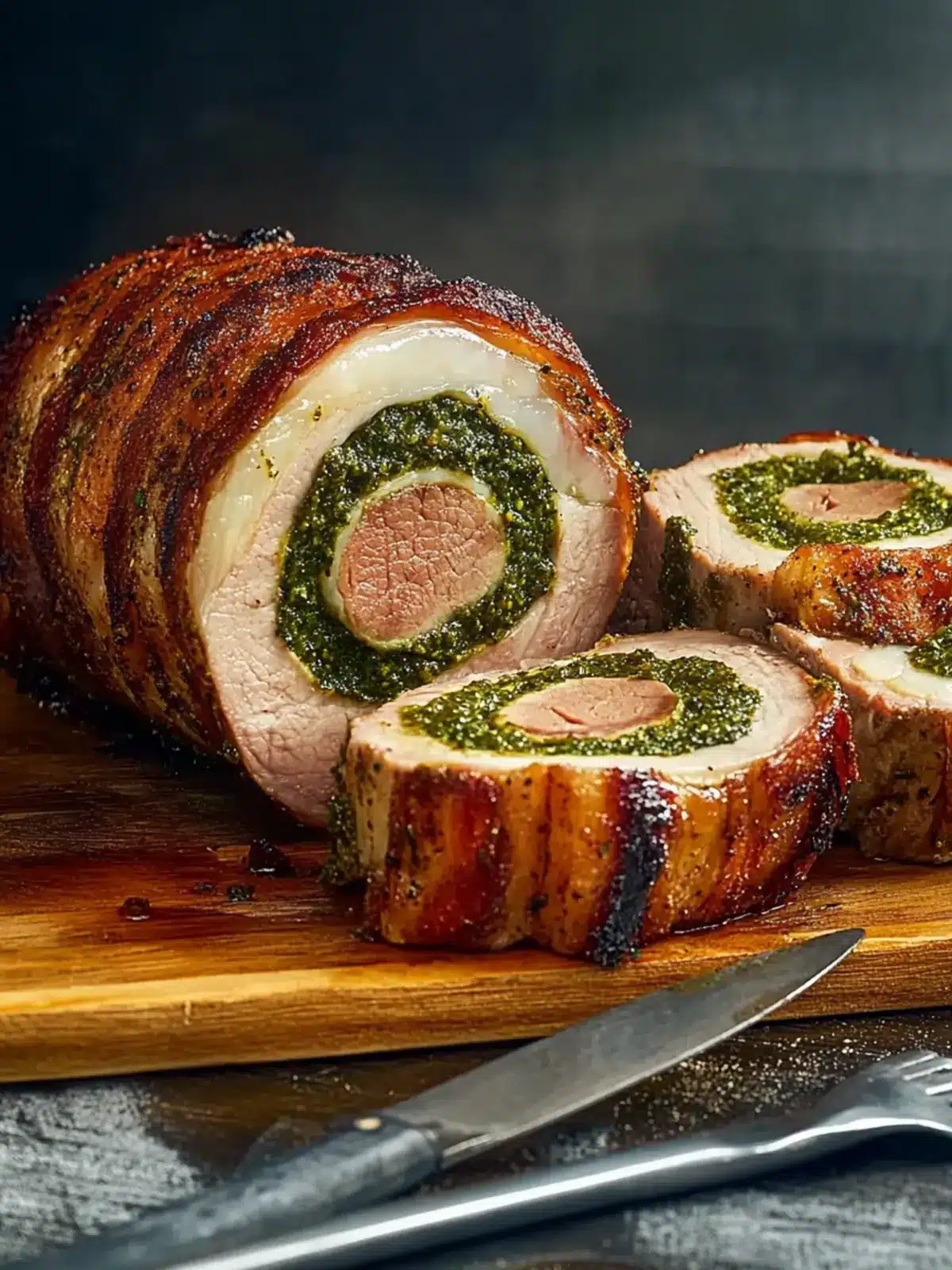 Savor This Pork Loin Stuffed with Pesto and Prosciutto Delight 5 Pork Loin Stuffed with Pesto and Prosciutto