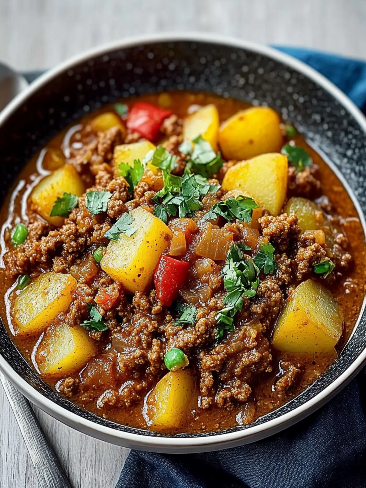 Savory Spicy Ground Beef and Potato Curry for Cozy Nights 4 Spicy Ground Beef and Potato Curry