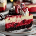 Irresistible Christmas Red Velvet Cheesecake to Delight All 8 Christmas Red Velvet Cheesecake