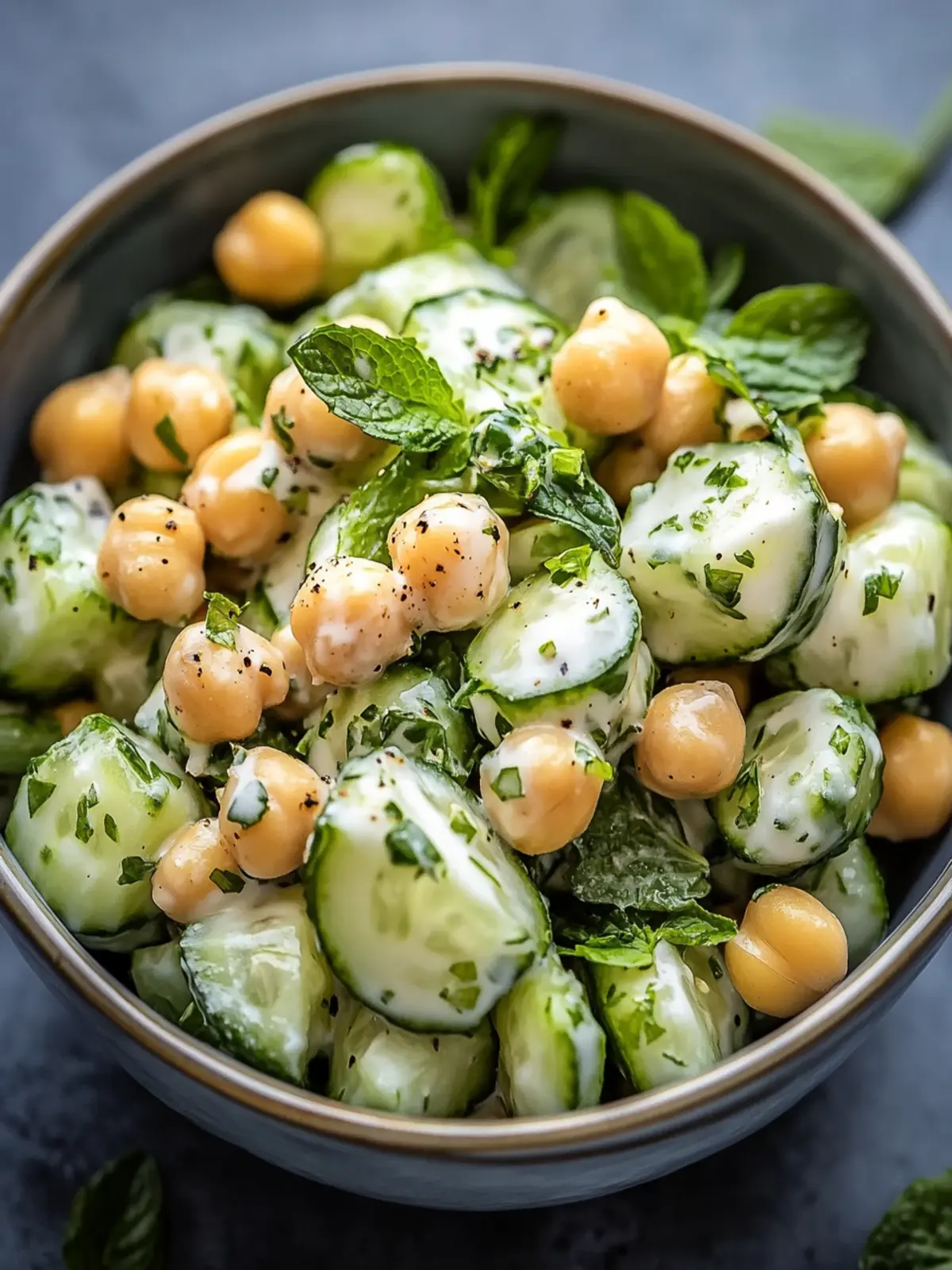 Chickpea Cucumber Salad That Brightens Your Day 4 Chickpea Cucumber Salad