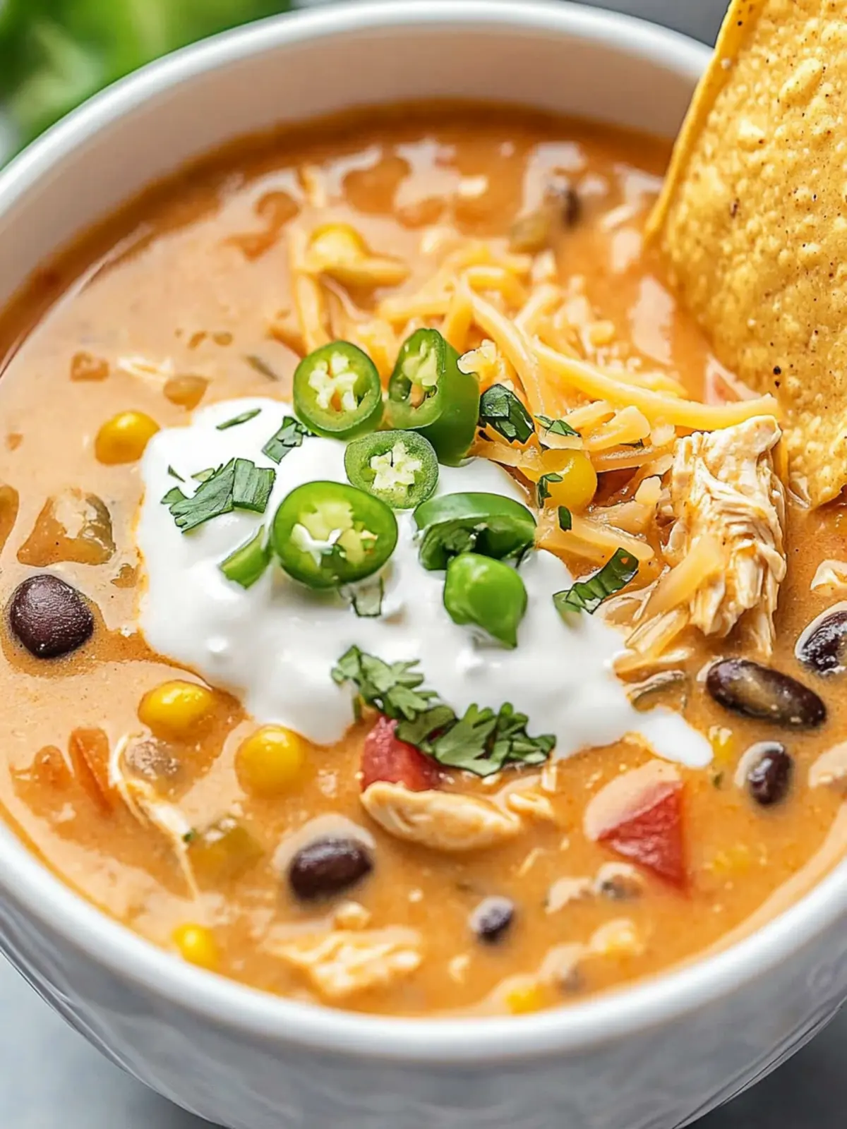 Irresistible Chicken Enchilada Soup in 30 Minutes Flat 5 Chicken Enchilada Soup
