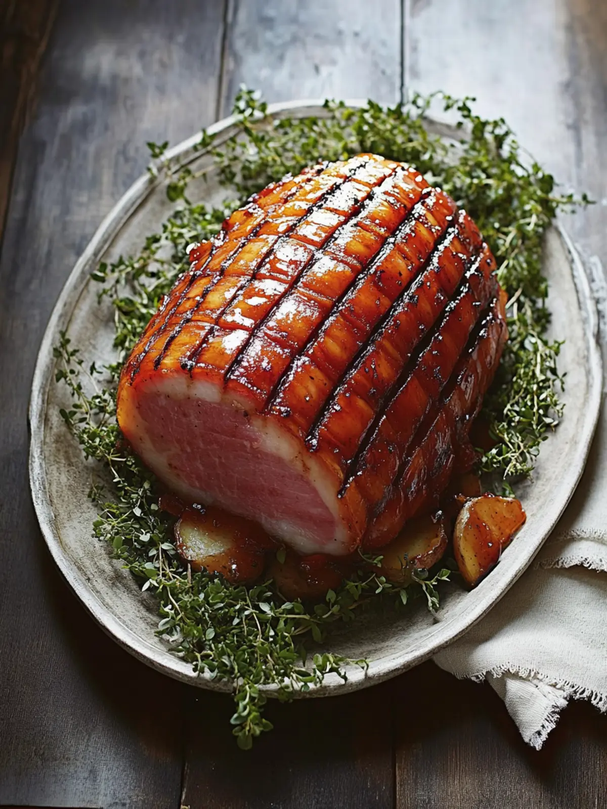 Bourbon Marmalade and Ginger Glazed Ham for Festive Gatherings 3 bourbon marmalade and ginger glazed ham