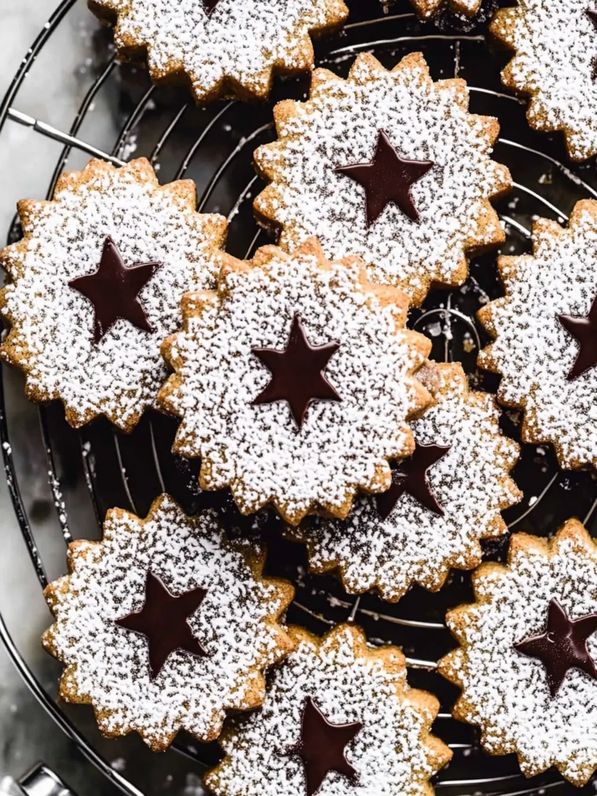 Chocolate Chai Linzer Cookies to Savor and Share with Love 3 Chocolate Chai Linzer Cookies