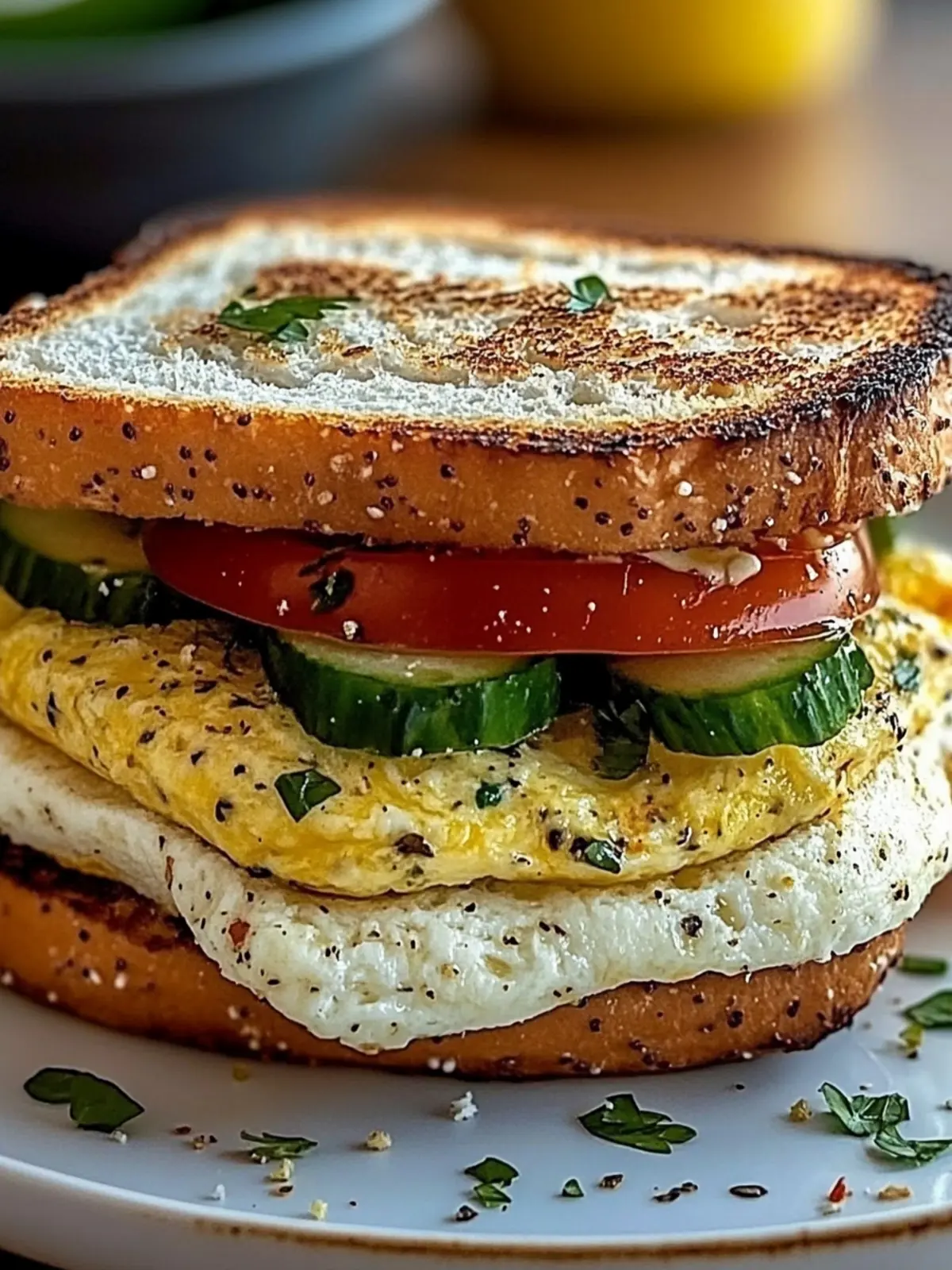 Delicious Mediterranean Breakfast Sandwich for a Healthy Start 5 Mediterranean Breakfast Sandwich