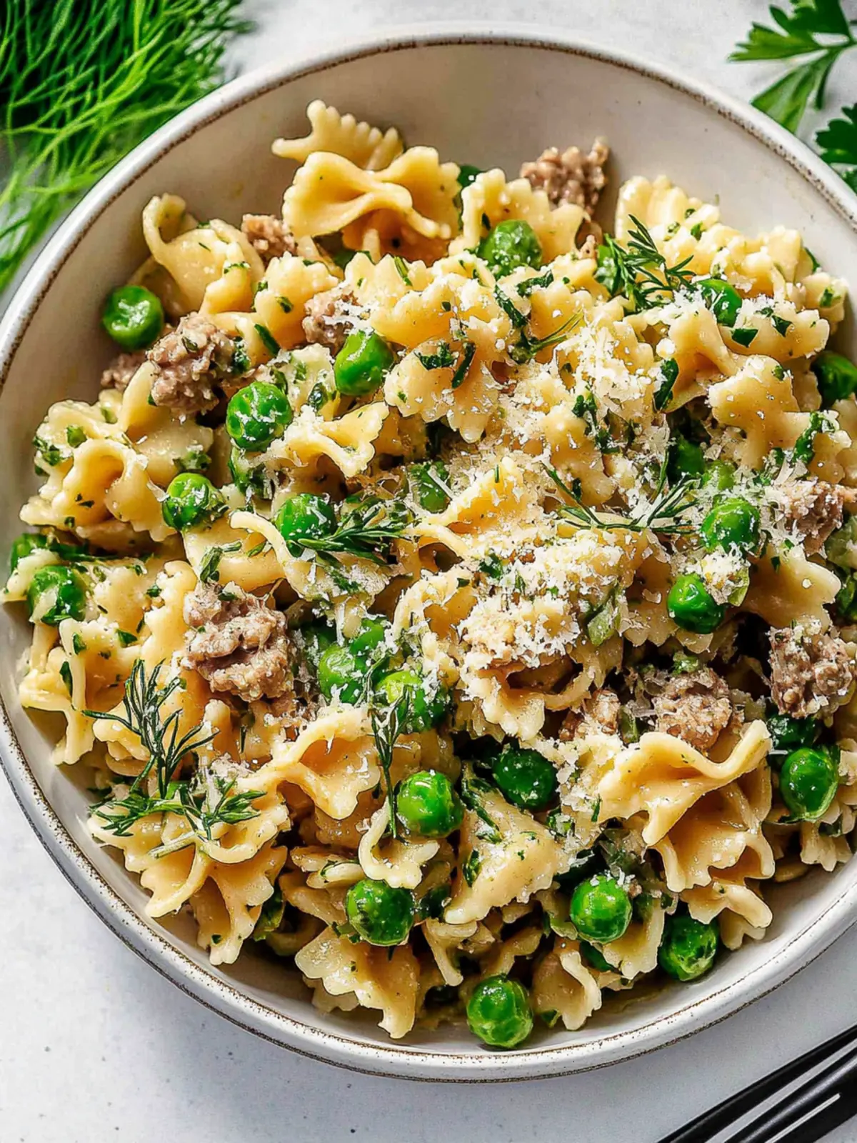 Herby Spring Pasta Salad With Protein for a Refreshing Boost 4 Herby Spring Pasta Salad With Protein