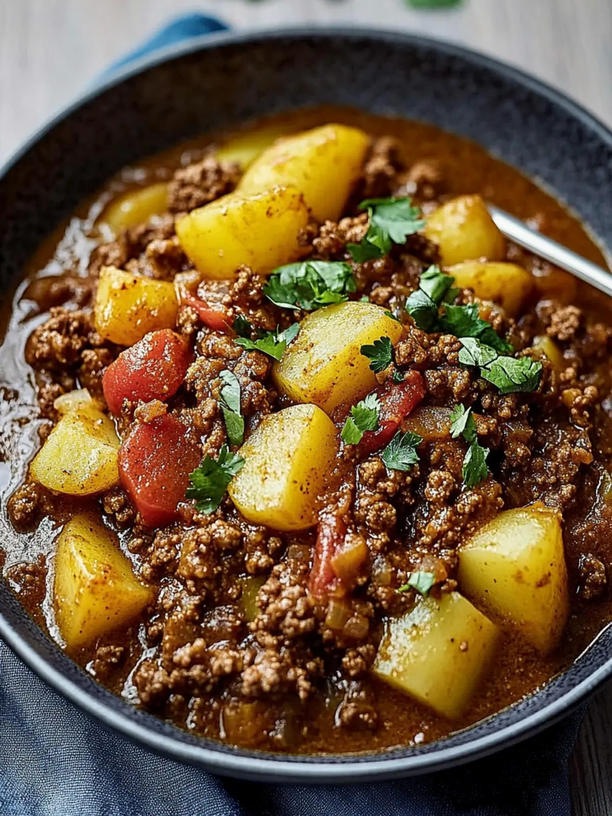 Savory Spicy Ground Beef and Potato Curry for Cozy Nights 3 Spicy Ground Beef and Potato Curry