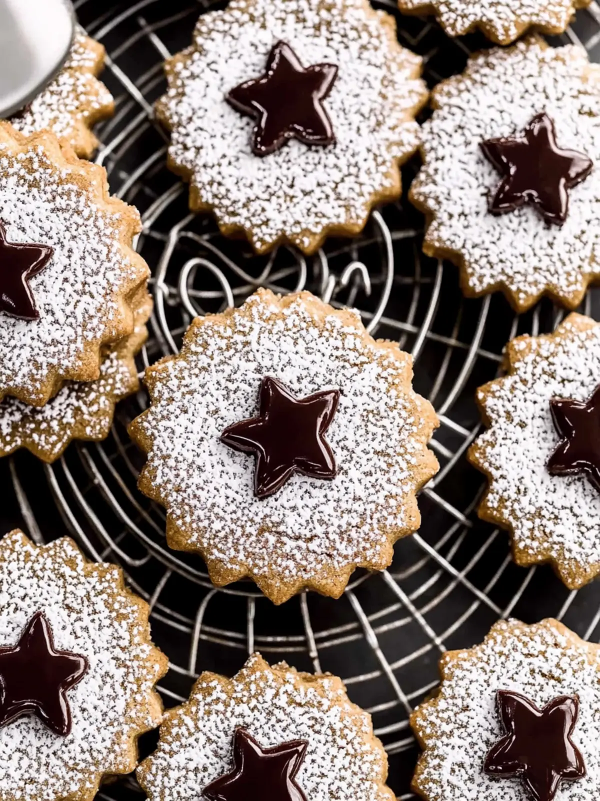 Chocolate Chai Linzer Cookies to Savor and Share with Love 4 Chocolate Chai Linzer Cookies