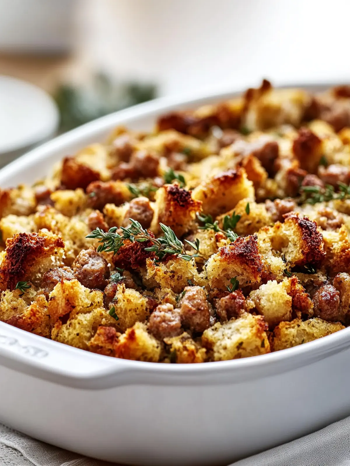Thanksgiving Sausage Stuffing with Flavorful Twists to Savor 5 Thanksgiving Sausage Stuffing