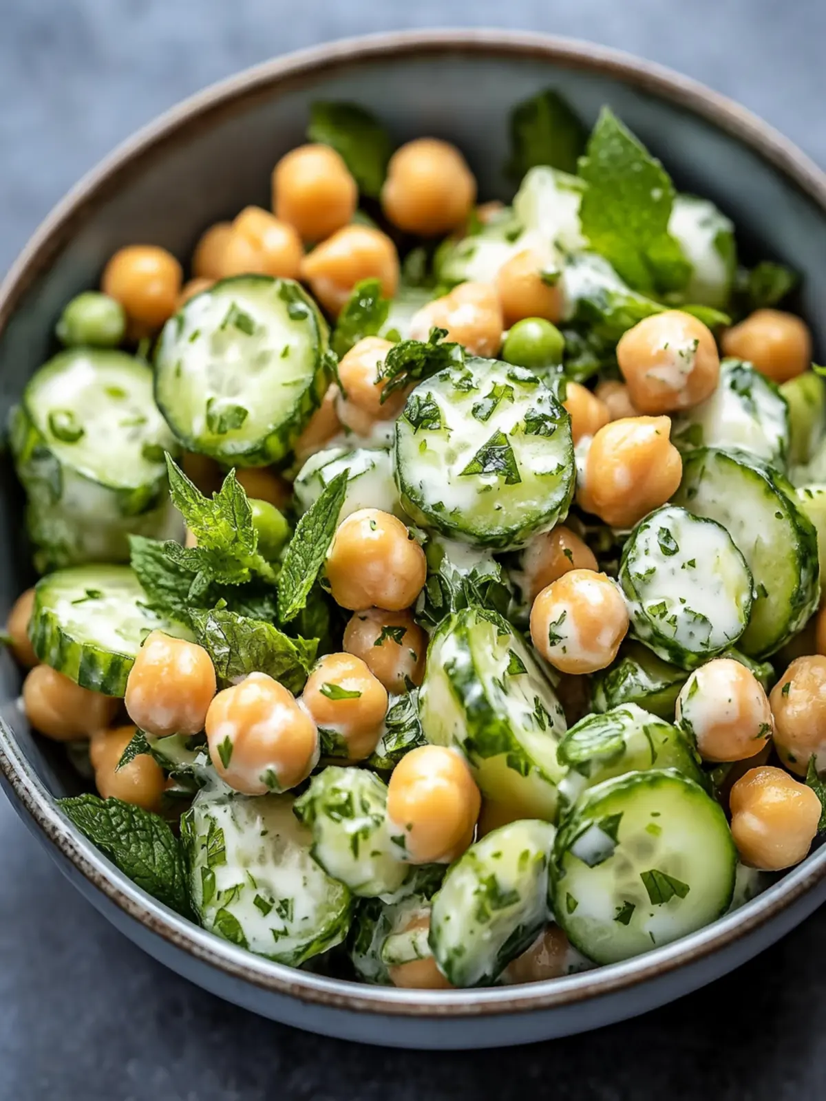 Chickpea Cucumber Salad That Brightens Your Day 2 Chickpea Cucumber Salad