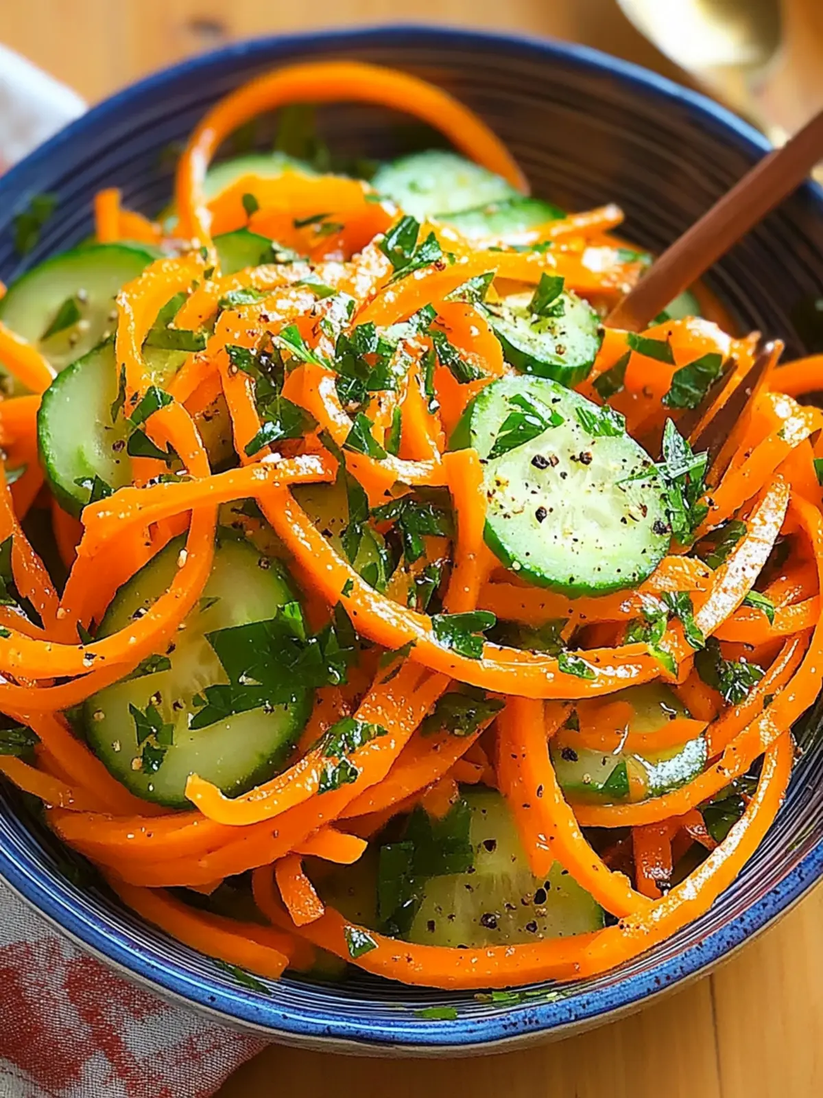 Refreshing Cucumber Carrot Salad Perfect for Any Meal 4 Cucumber Carrot Salad