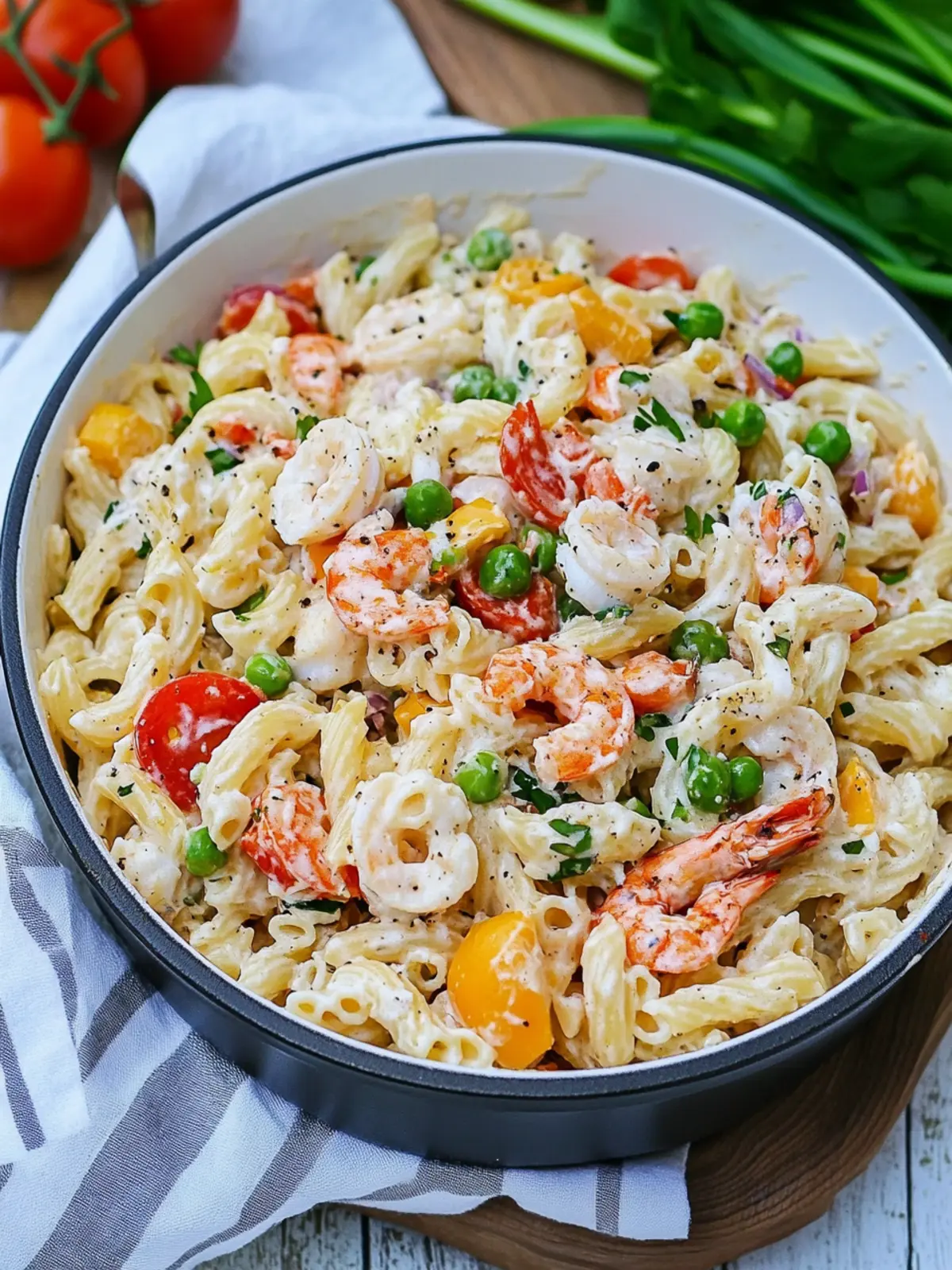 Ultimate Seafood Pasta Salad: Easy, Creamy, and Budget-Friendly 2 Seafood Pasta Salad