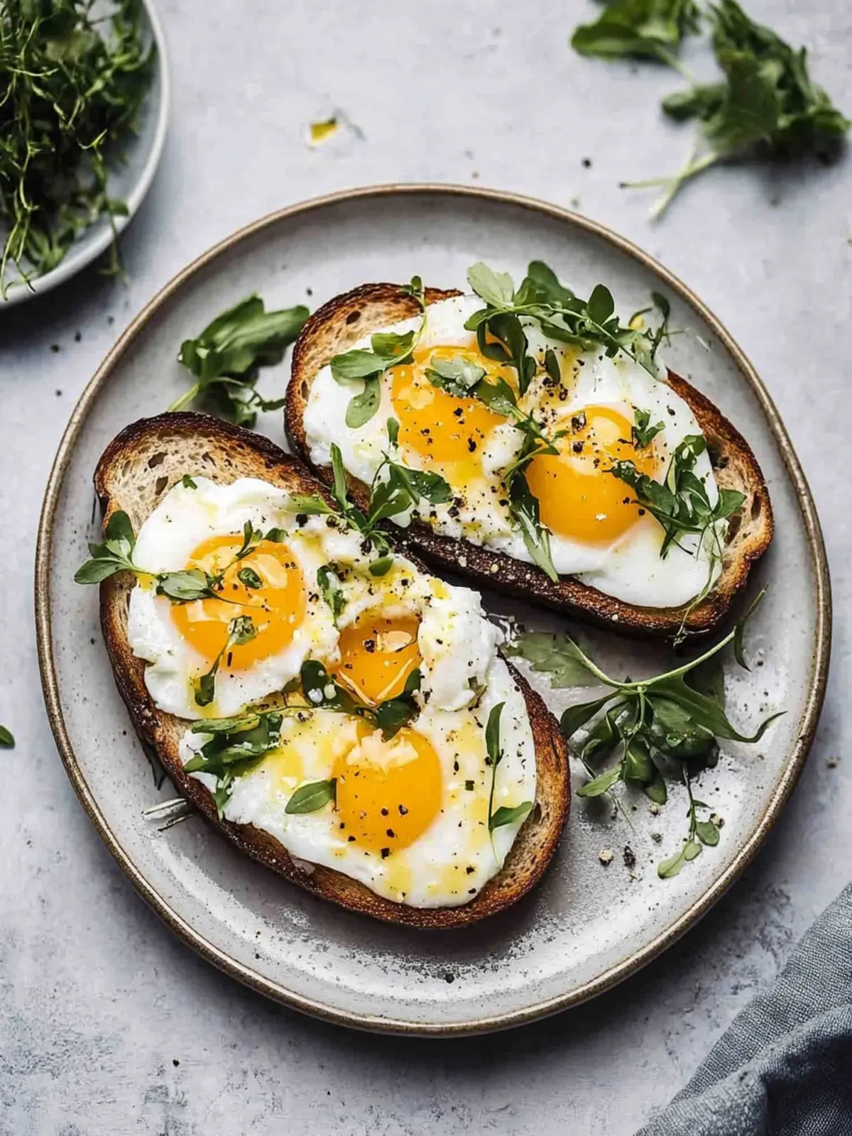 Smashed Eggs on Toast: Perfect Quick Brunch Bliss