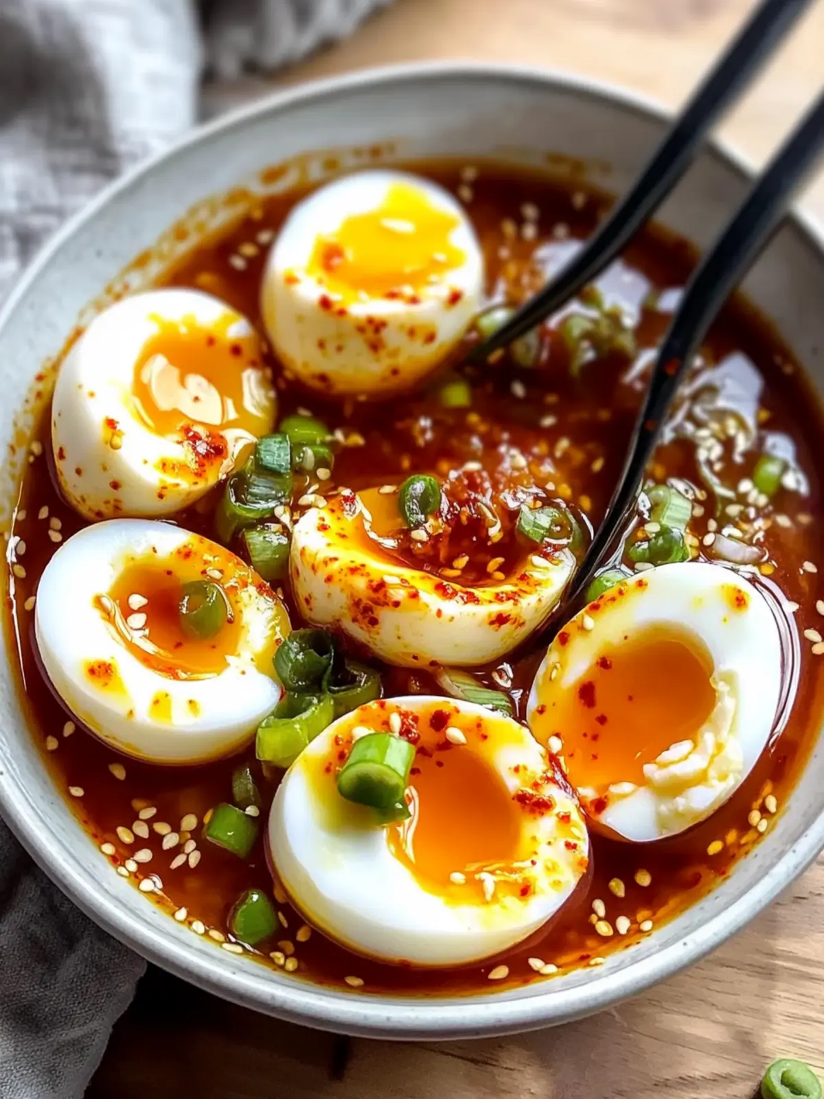 Savory Spicy Gochujang Eggs for Effortless Breakfast Bliss 5 Spicy Gochujang Eggs