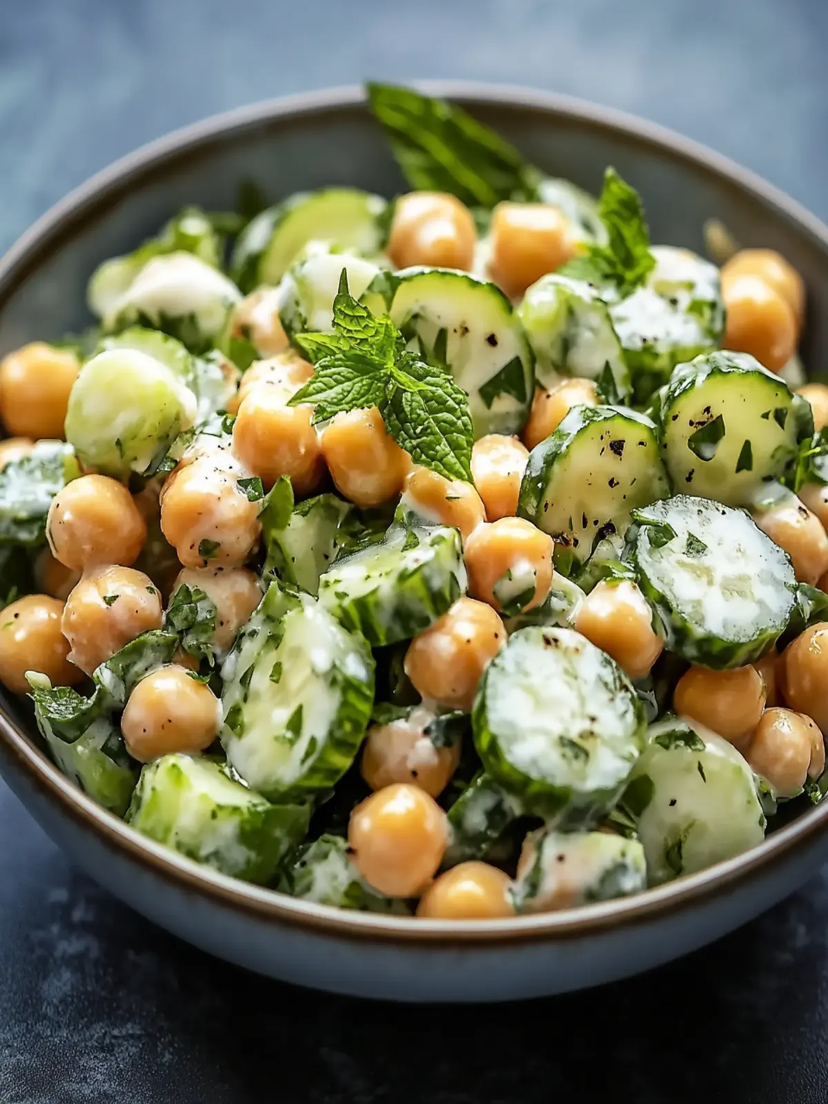 Chickpea Cucumber Salad That Brightens Your Day 3 Chickpea Cucumber Salad