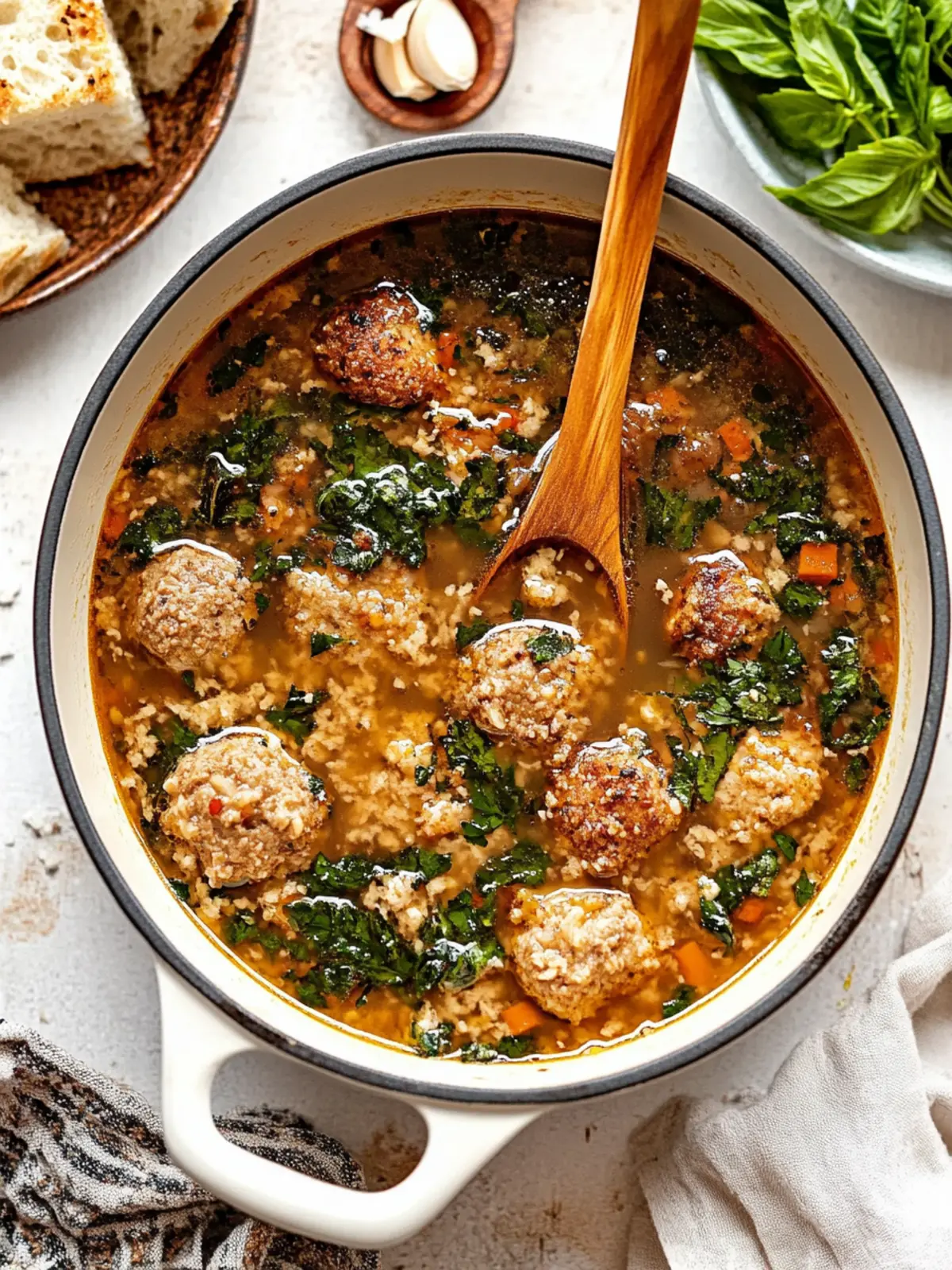 Cozy Italian Wedding Soup: Comfort in Every Delicious Bite 3 Italian Wedding Soup