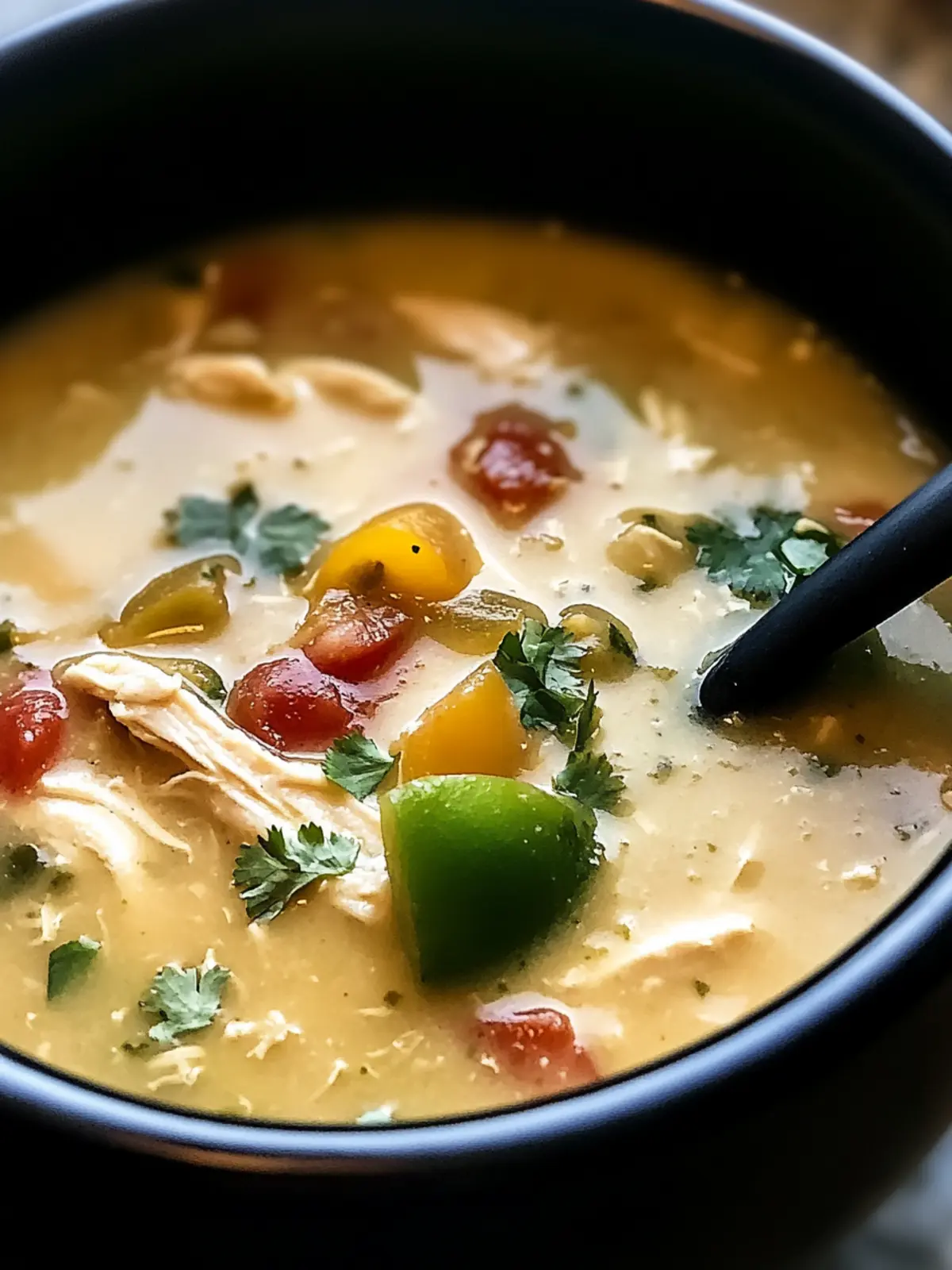 Santa Fe Green Chile Chicken Soup That Warms the Soul 5 Santa Fe Green Chile Chicken Soup