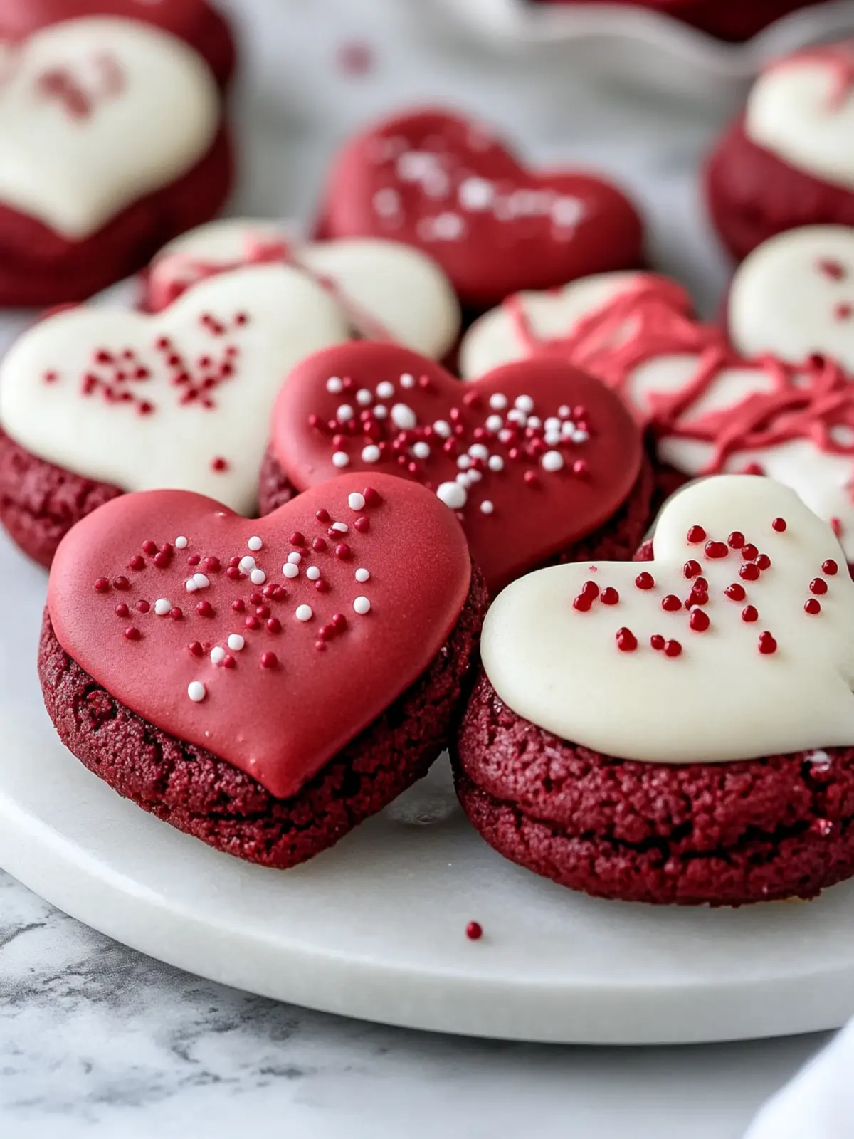 Irresistible Valentine's Day Red Velvet Cookies Recipe 5 Valentines Day Red Velvet Cookies