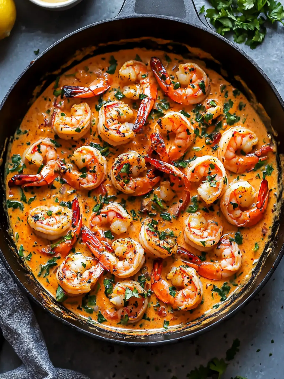 Creamy Garlic-Paprika Shrimp Skillet for Cozy Dinner Fun 4 Creamy Garlic-Paprika Shrimp Skillet