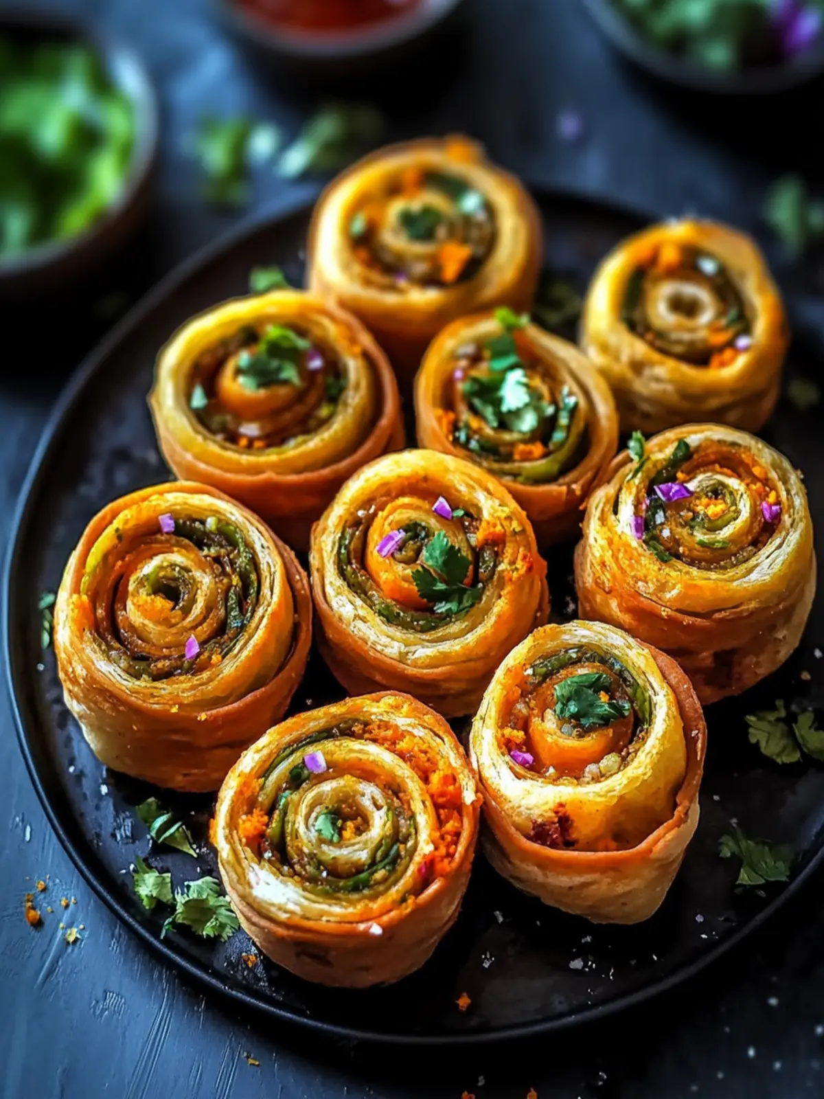 Mouthwatering Easy Dabeli/Samosa Pinwheels for Any Party 5 Easy Dabeli/Samosa Pinwheels