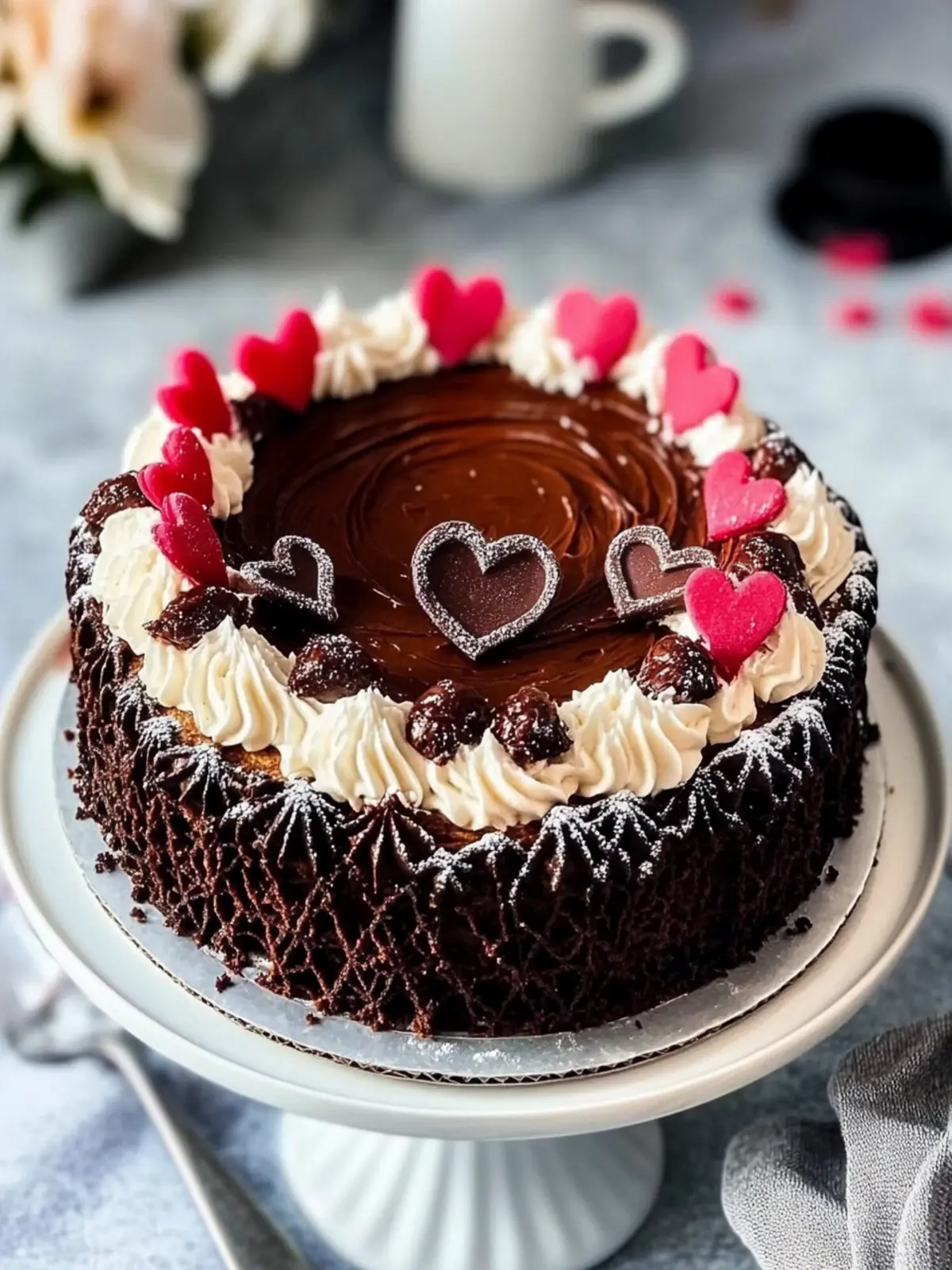 Decadent Valentine’s Nutella Cake for Sweet Romance 2 Valentine’s Nutella Cake
