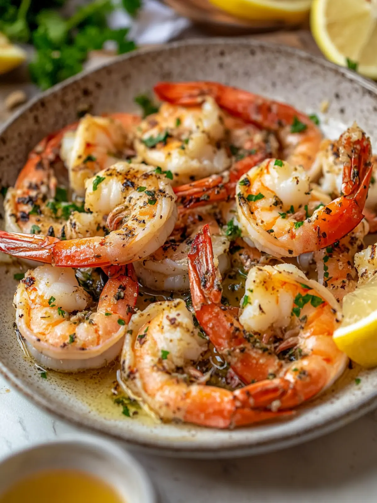 Garlic Butter Tiger Shrimp