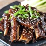 Savory Slow Cooker Korean Beef Short Ribs for Dinner Bliss 2 Slow Cooker Korean Beef Short Ribs