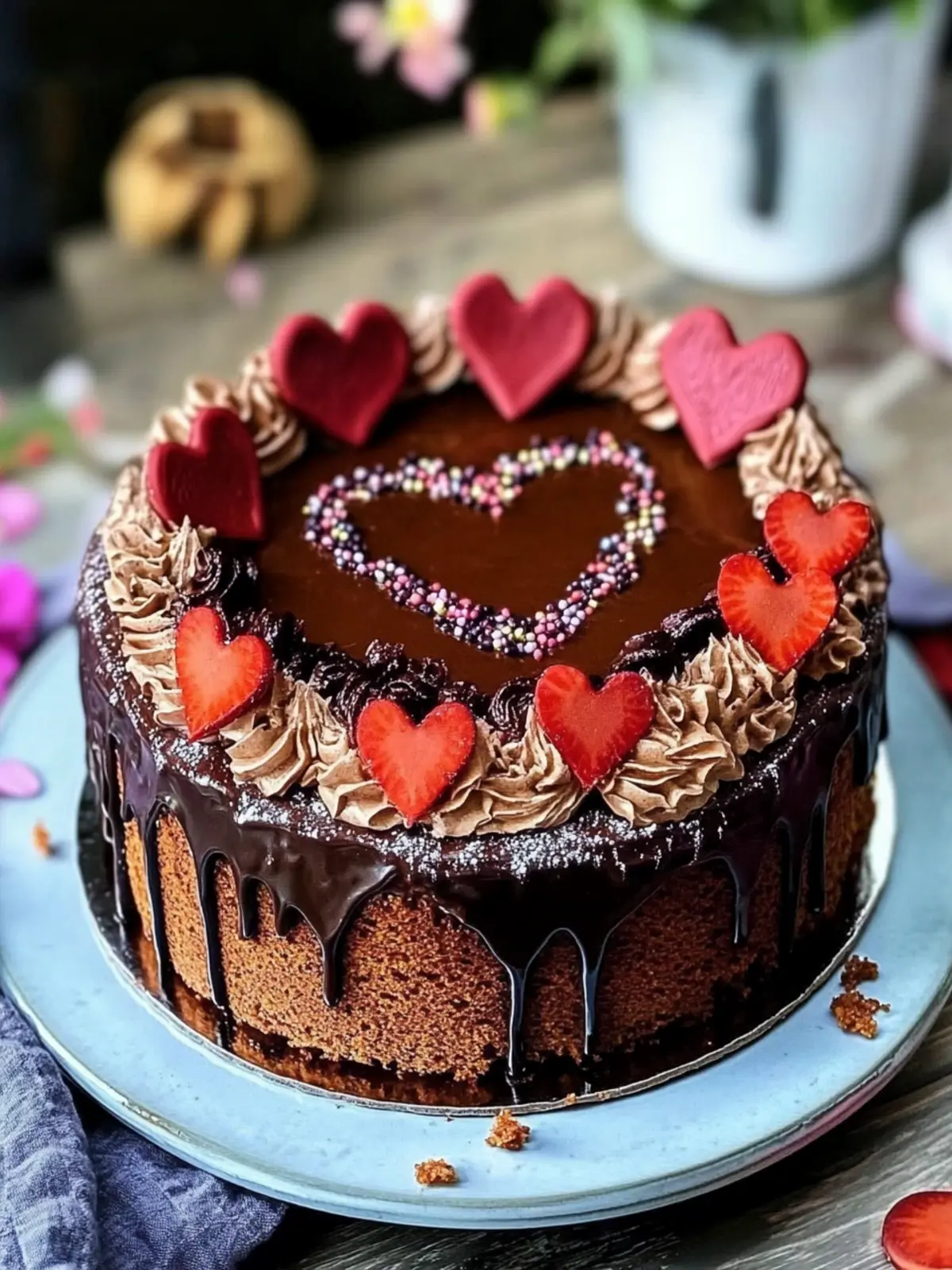 Decadent Valentine’s Nutella Cake for Sweet Romance 4 Valentine’s Nutella Cake